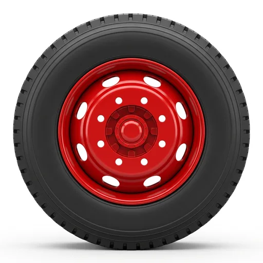 Maxion Wheels MOT2920863R2 22.5x11.75 Steel Wheel Red